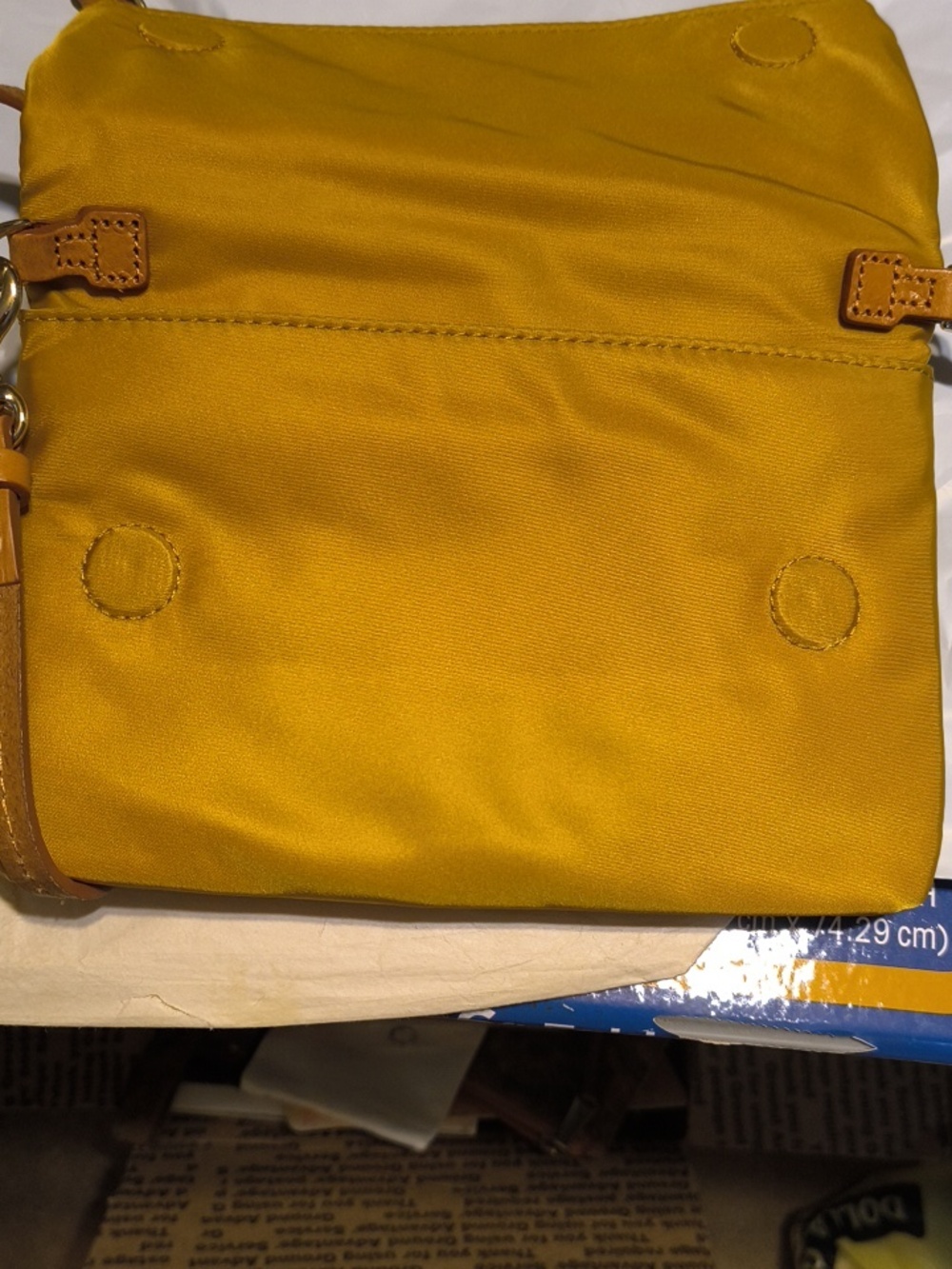 ✨LOW START ✨NWT Mustard Dooney And Bourke Crossbody Bag - Picture 2 of 8